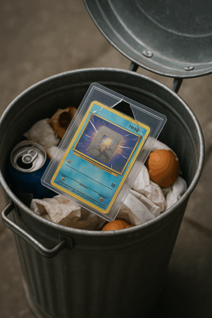 Rare Pokemon Card Lost in the Wild