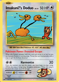 Imakuni?'s Doduo (XY—Evolutions, Japan) Raw Card