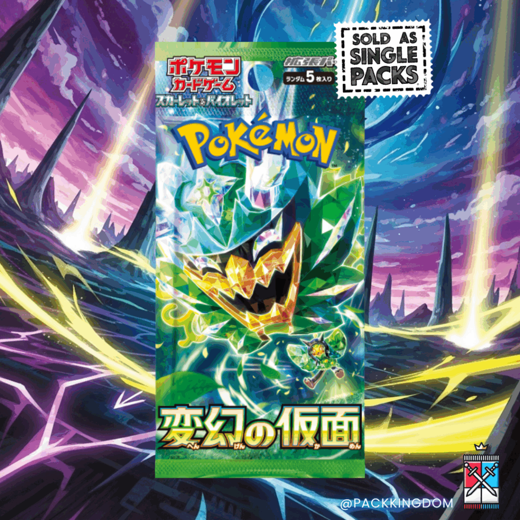 Japanese Mask of Change Single Pack Authentic Booster - Buy Pokemon Cards and Booster Packs UK Japanese Mask of Change Single Pack Authentic Booster - Buy Pokemon Cards and Booster Packs UK