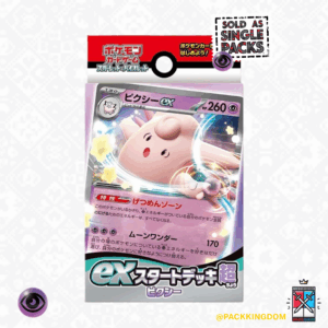 Pokémon TCG: Scarlet & Violet ex Starter Deck – Psychic Type Clefable (Japanese Edition)