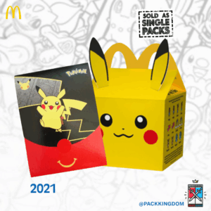 Pokémon McDonald’s 2021 Booster Pack – Exclusive 25th Anniversary