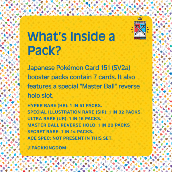 Pokémon 151 Japanese Booster Pack - Image 2