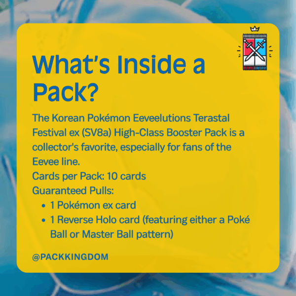Pokémon Scarlet & Violet Terastal Festival ex High-Class Booster Pack - Image 2