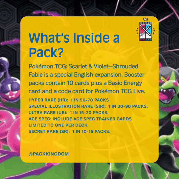 Pokémon Shrouded Fable English Booster Pack - Image 2