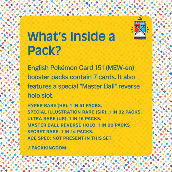 Pokémon Scarlet & Violet 151 Booster Pack (English) - Image 2