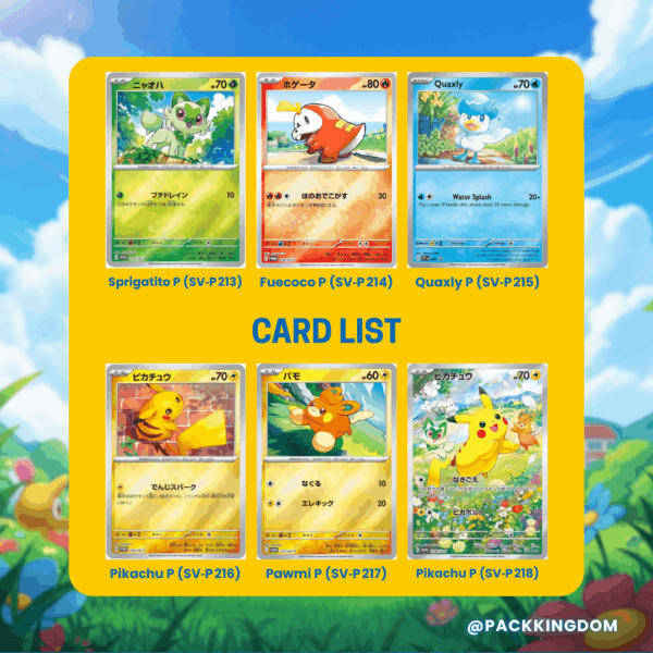 Pokémon Summer Is Here! 2024 Promo Pack Japanese Exclusive - Image 3