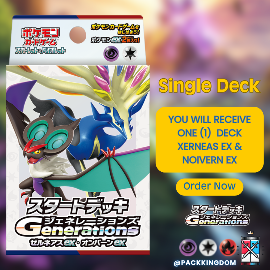 Pokémon TCG: Scarlet & Violet – Generations Starter Deck: Xerneas ex & Noivern ex (Japanese Edition) - Image 6