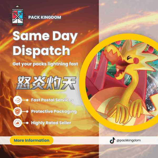 Pokémon Scorching Skies cs3.5 Simplified Chinese Booster Pack - Image 6