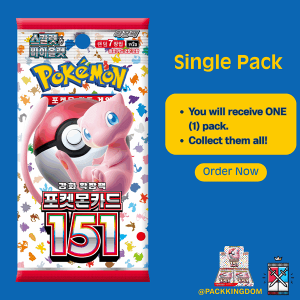 Pokémon 151 Korean Booster Pack - Image 7