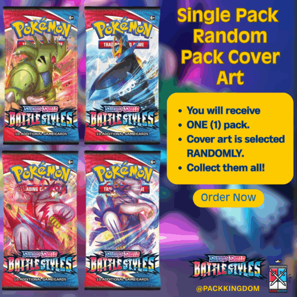 Pokémon Sword & Shield Battle Styles Booster Pack - Image 7