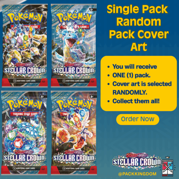 Pokémon Stellar Crown Booster Pack - Image 7