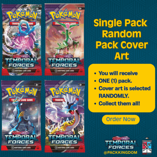 Pokémon Scarlet & Violet Temporal Forces Booster Pack - Image 7