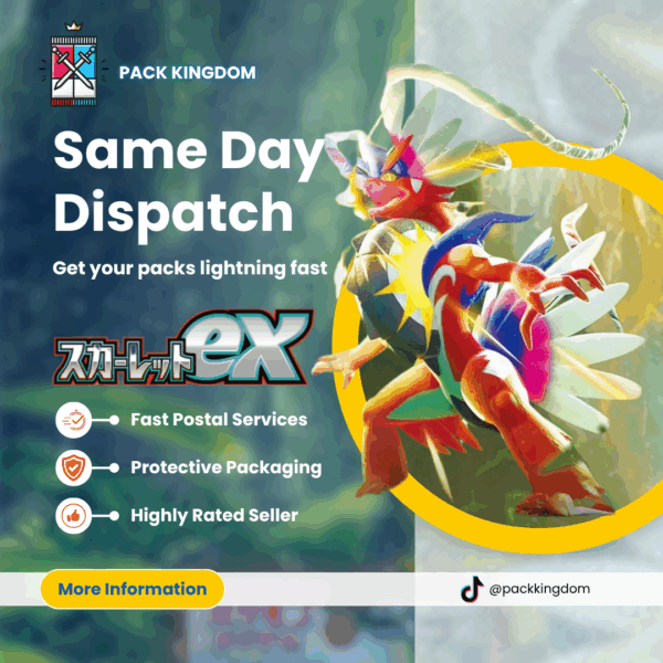 Pokémon Scarlet (sv1S) Japanese Booster Pack - Image 7