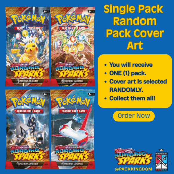Pokémon TCG: Scarlet & Violet—Surging Sparks Booster Pack - Image 7