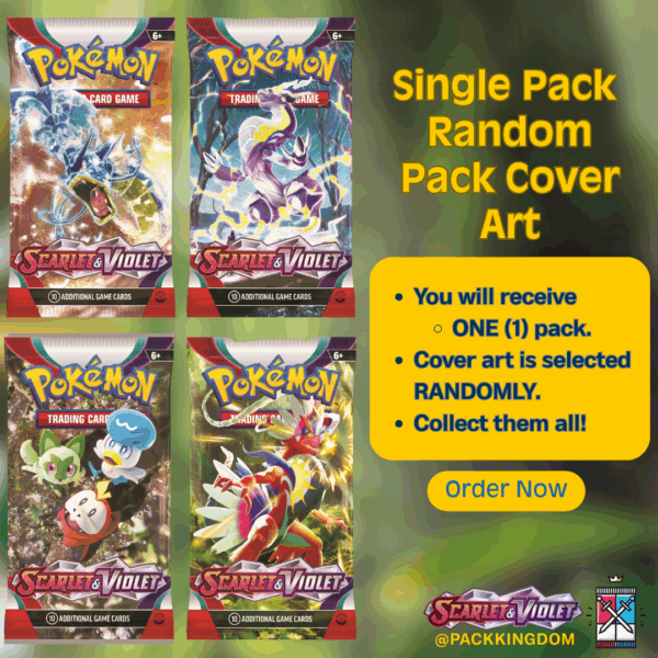 Pokémon Scarlet & Violet Base Set Booster Pack - Image 7