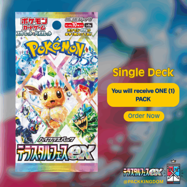 Pokémon Eeveelutions Terastal Festival ex High-Class Booster Pack (Japanese) - Image 7
