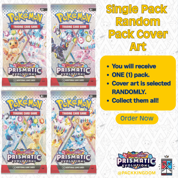 Pokémon TCG: Scarlet & Violet—Prismatic Evolutions Booster Pack - Image 7