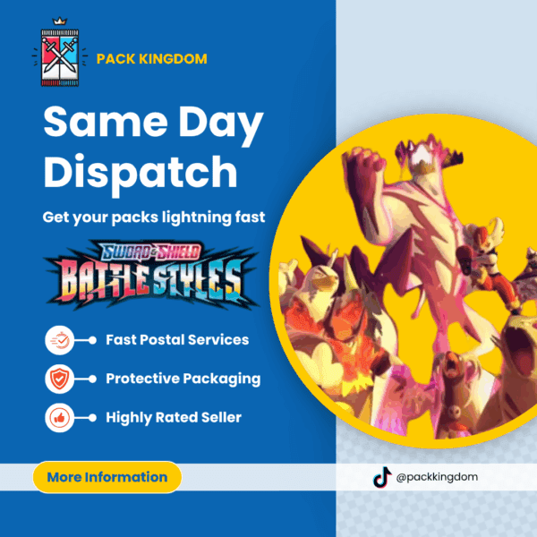 Pokémon Sword & Shield Battle Styles Booster Pack - Image 8