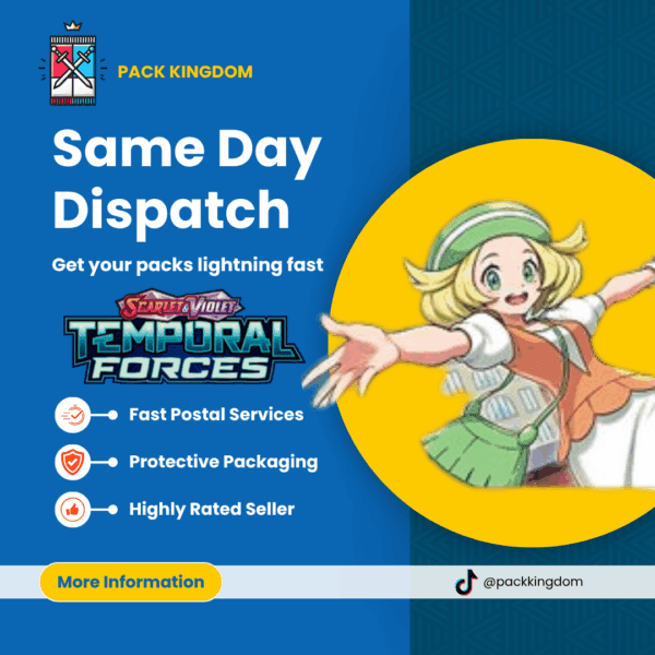 Pokémon Scarlet & Violet Temporal Forces Booster Pack - Image 8