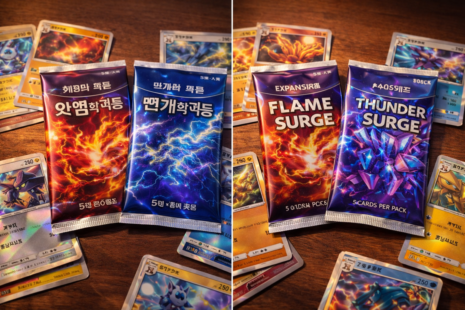 Korean vs English Pokémon Cards: UK Collector's Guide