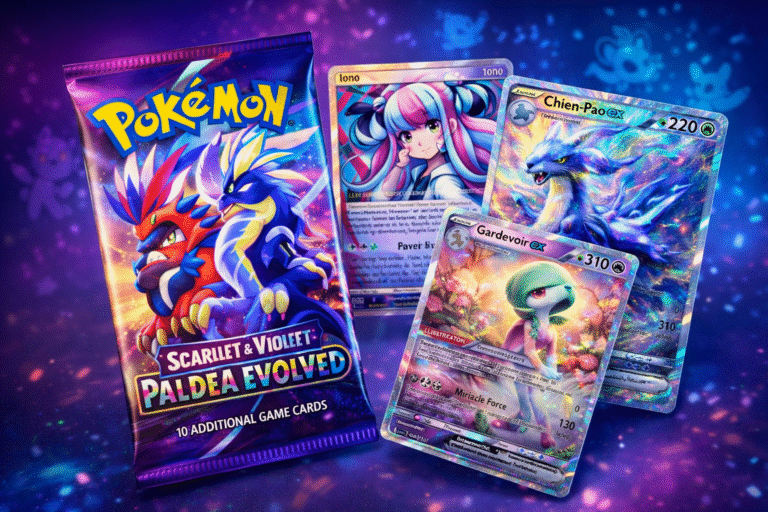 Paldea Evolved Booster Pack: Best Pulls & Pack Odds UK