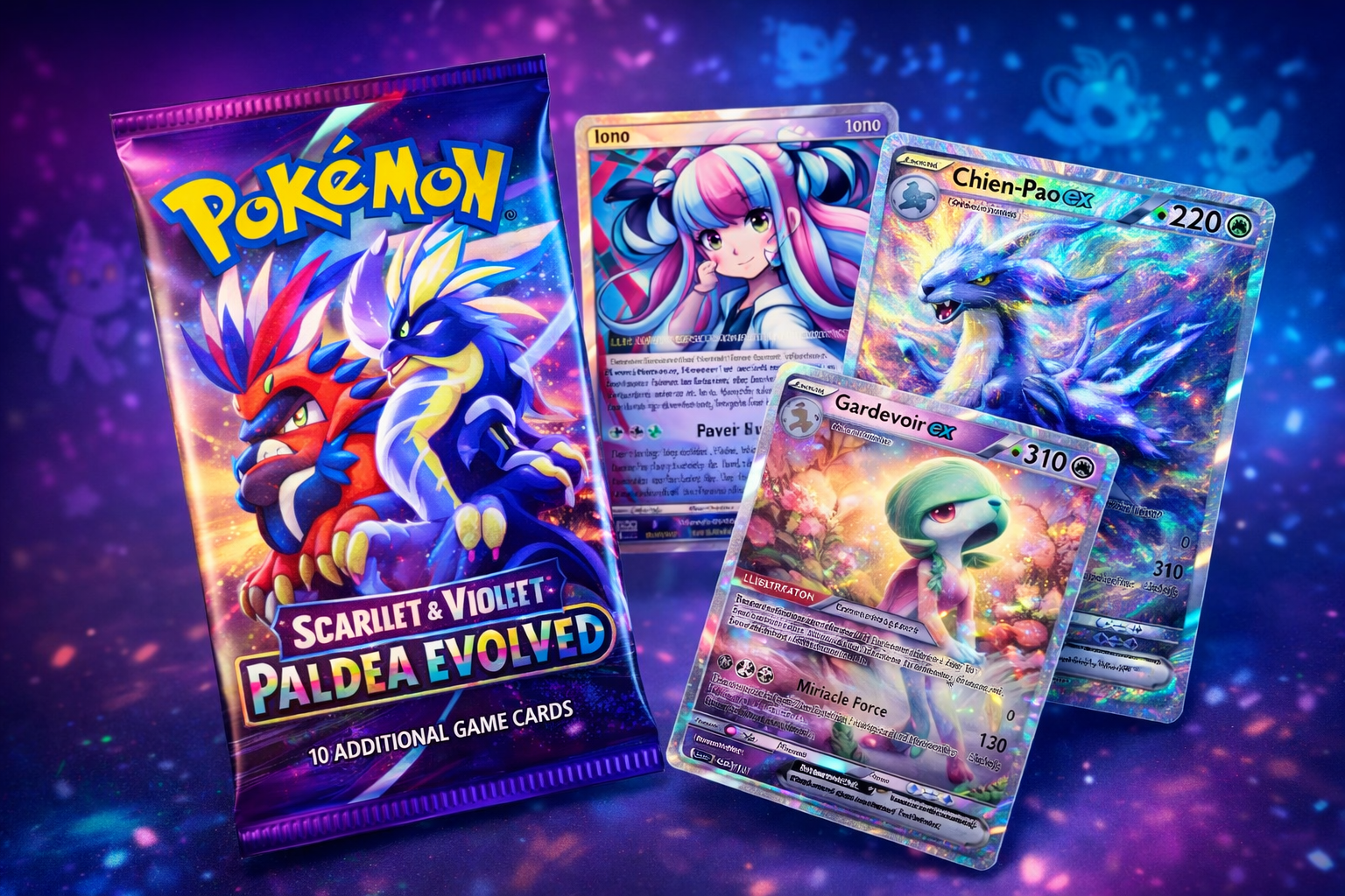 Paldea Evolved Booster Pack: Best Pulls & Pack Odds UK